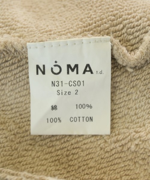 NOMA t.d.（ノーマティーディー）スウェット ベージュ サイズ:2(M位) メンズ/2200728940048