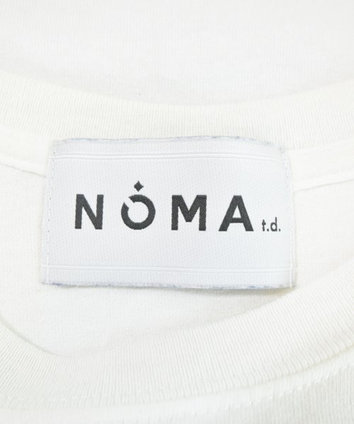 NOMA t.d.（ノーマティーディー）Tシャツ・カットソー 白 サイズ:2(M位) メンズ/2200684326887