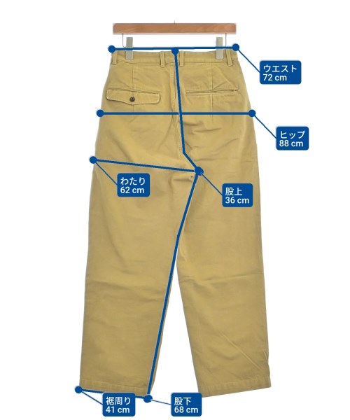 Phlannel（フランネル）チノパン ベージュ サイズ:1(S位) レディース/2200618449095