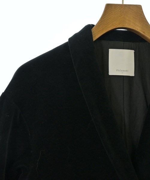 Phlannel（フランネル）ジャケット 黒 サイズ:0(XS位) レディース/2200627653032