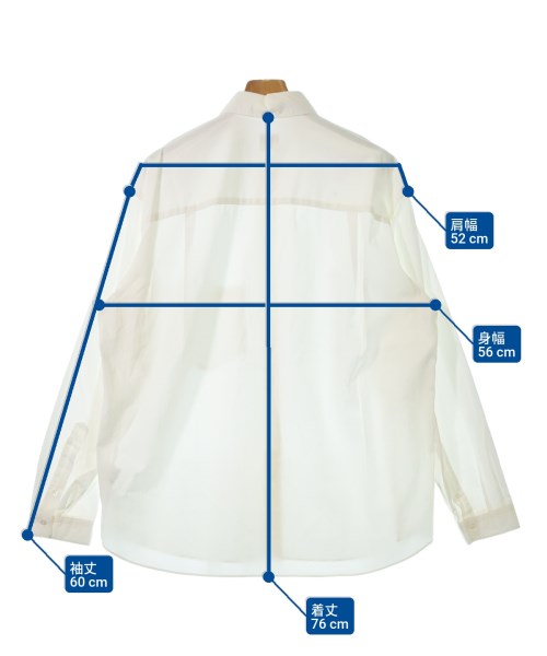 Phlannel（フランネル）カジュアルシャツ 白 サイズ:3(L位) メンズ/2200598594495