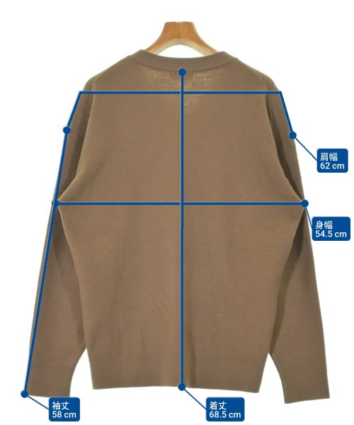 Phlannel（フランネル）ニット・セーター ベージュ サイズ:3(L位) メンズ/2200620569026