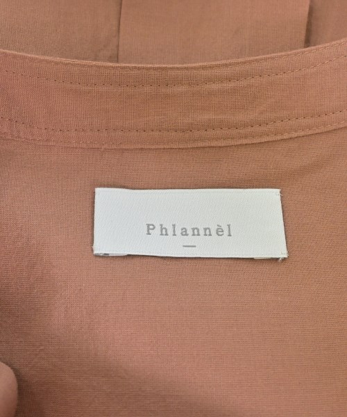 Phlannel（フランネル）シャツワンピース オレンジ サイズ:0(XS位) レディース/2200695650056