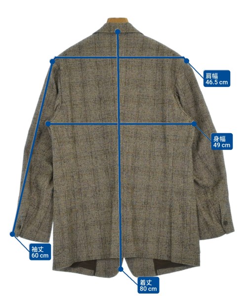 Phlannel（フランネル）ジャケット 茶 サイズ:3(L位) メンズ/2200649900138