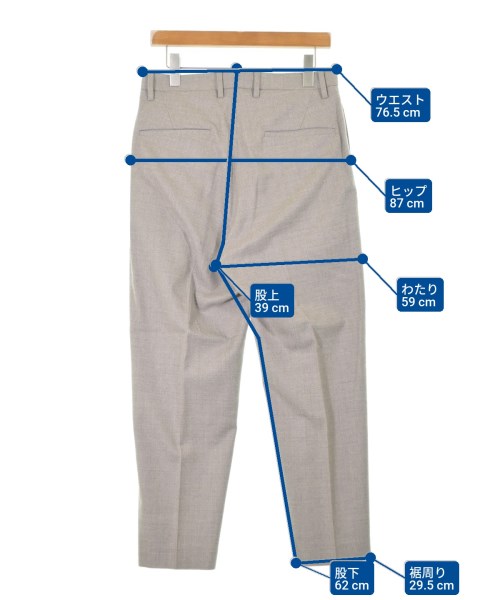 Phlannel（フランネル）スラックス 茶 サイズ:3(L位) メンズ/2200640897055