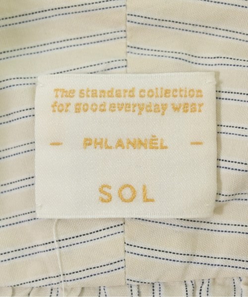 Phlannel（フランネル）カジュアルシャツ 白 サイズ:0(XS位) レディース/2200652076059