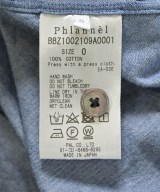 Phlannel（フランネル）シャツワンピース 青 サイズ:0(XS位) レディース/2200705210089