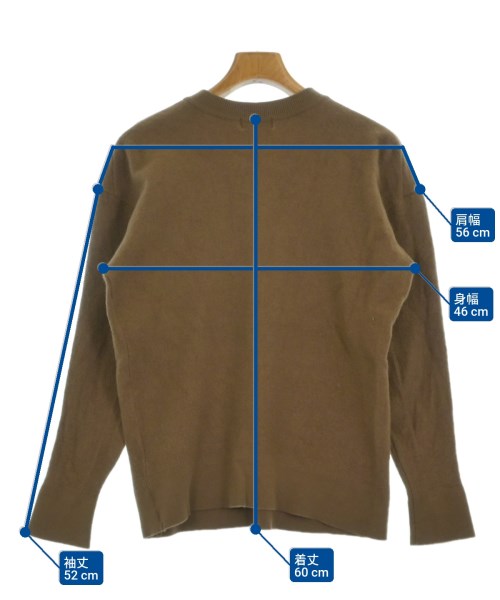 Phlannel（フランネル）ニット・セーター 茶 サイズ:3(L位) メンズ/2200670664030