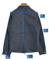 SOSO Phlannel（ソソフランネル）カバーオール 紺 サイズ:36(S位) レディース/2200646205014