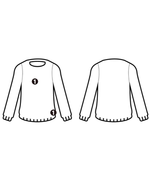 UNITED TOKYO（ユナイテッドトウキョウ）ニット・セーター グレー サイズ:3(L位) メンズ/2200516706078