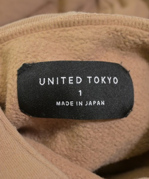 UNITED TOKYO（ユナイテッドトウキョウ）パーカー 茶 サイズ:1(S位) レディース/2200621379051