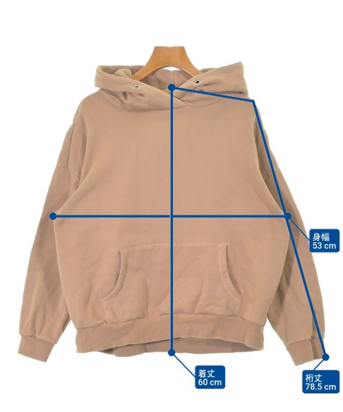 UNITED TOKYO（ユナイテッドトウキョウ）パーカー 茶 サイズ:1(S位) レディース/2200621379051