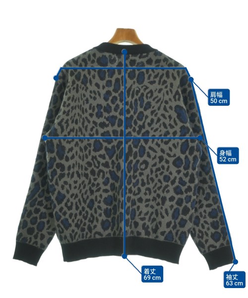 UNITED TOKYO（ユナイテッドトウキョウ）ニット・セーター グレー サイズ:2(M位) メンズ/2200635565204