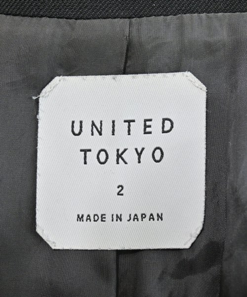 UNITED TOKYO（ユナイテッドトウキョウ）テーラードジャケット 黒 サイズ:2(M位) レディース/2200635782038