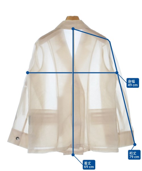 UNITED TOKYO（ユナイテッドトウキョウ）カジュアルジャケット 白 サイズ:F レディース/2200635782045