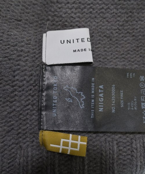 UNITED TOKYO（ユナイテッドトウキョウ）ニット・セーター グレー サイズ:F レディース/2200635782069