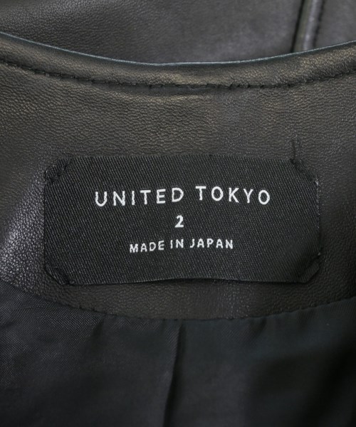 UNITED TOKYO（ユナイテッドトウキョウ）ライダース 黒 サイズ:2(M位) レディース/2200619591205