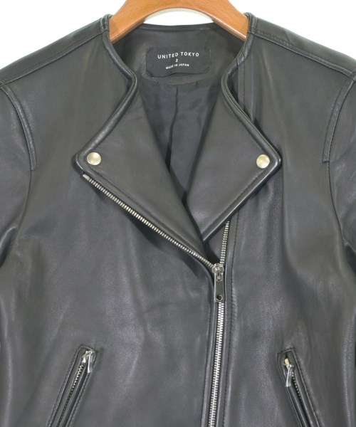UNITED TOKYO（ユナイテッドトウキョウ）ライダース 黒 サイズ:2(M位) レディース/2200619591205