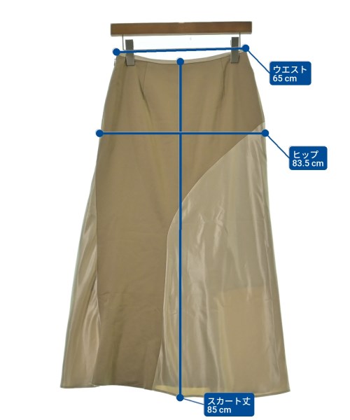 UNITED TOKYO（ユナイテッドトウキョウ）ロング・マキシ丈スカート ベージュ サイズ:F レディース/2200636032095