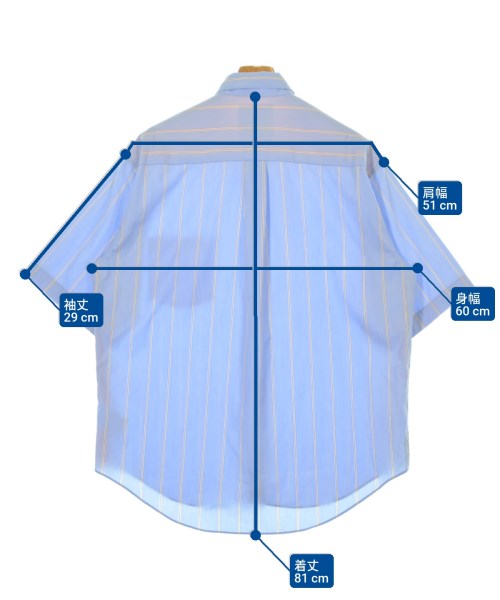 UNITED TOKYO（ユナイテッドトウキョウ）カジュアルシャツ 青 サイズ:3(L位) メンズ/2200635048042