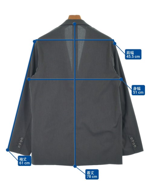 UNITED TOKYO（ユナイテッドトウキョウ）カジュアルジャケット グレー サイズ:2(M位) メンズ/2200619226022