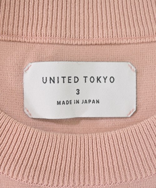 UNITED TOKYO（ユナイテッドトウキョウ）Tシャツ・カットソー ピンク サイズ:3(L位) メンズ/2200622911052