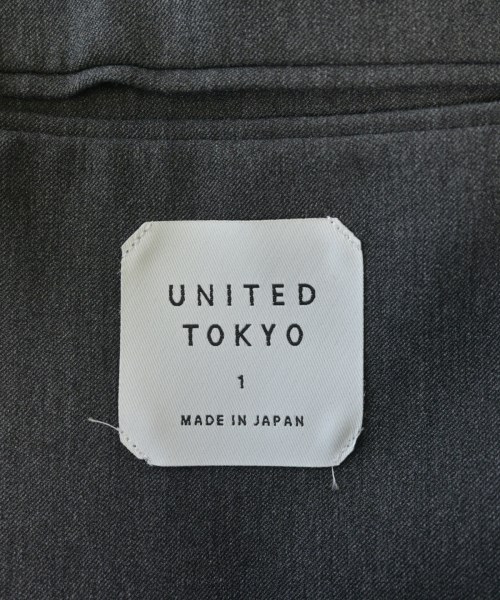 UNITED TOKYO（ユナイテッドトウキョウ）カジュアルジャケット グレー サイズ:1(S位) メンズ/2200636691094