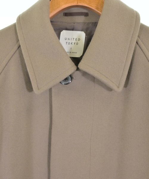 UNITED TOKYO（ユナイテッドトウキョウ）ステンカラーコート 茶 サイズ:2(M位) メンズ/2200636785021