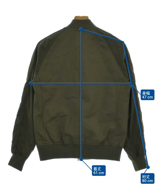 UNITED TOKYO（ユナイテッドトウキョウ）ミリタリーブルゾン カーキ サイズ:1(S位) メンズ/2200620365024