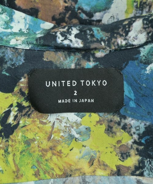 UNITED TOKYO（ユナイテッドトウキョウ）カジュアルシャツ 青 サイズ:2(M位) メンズ/2200634978227