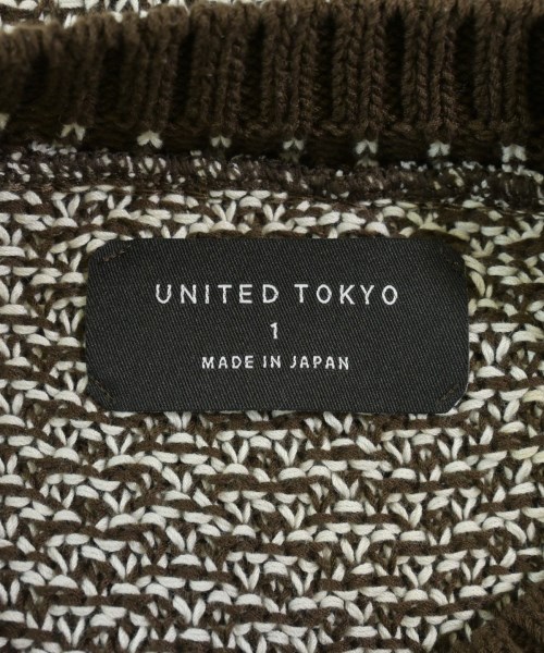 UNITED TOKYO（ユナイテッドトウキョウ）ニット・セーター 茶 サイズ:1(S位) レディース/2200637051026