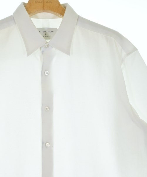 UNITED TOKYO（ユナイテッドトウキョウ）カジュアルシャツ 白 サイズ:2(M位) メンズ/2200625442065