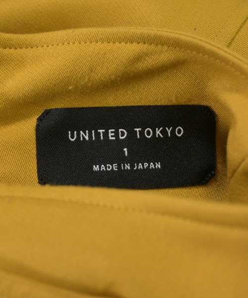 UNITED TOKYO（ユナイテッドトウキョウ）ロング・マキシ丈スカート 黄 サイズ:1(S位) レディース/2200626617011