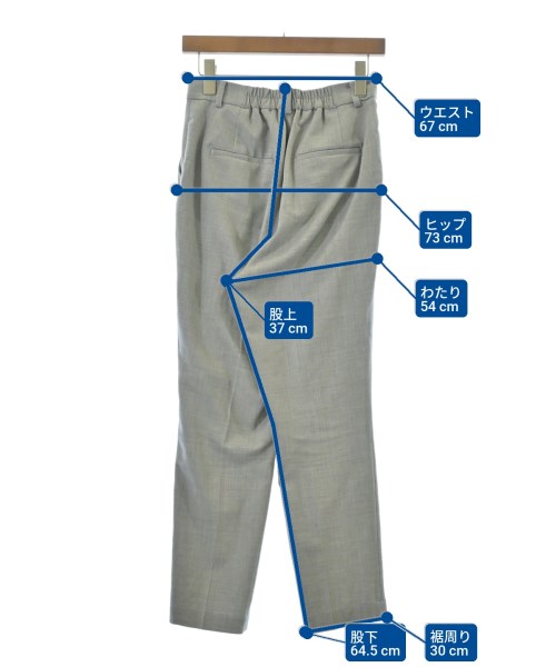 UNITED TOKYO（ユナイテッドトウキョウ）スラックス グレー サイズ:2(M位) レディース/2200631857013