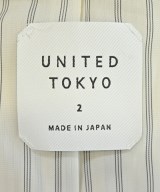 UNITED TOKYO（ユナイテッドトウキョウ）ノーカラージャケット 白 サイズ:2(M位) レディース/2200628229014