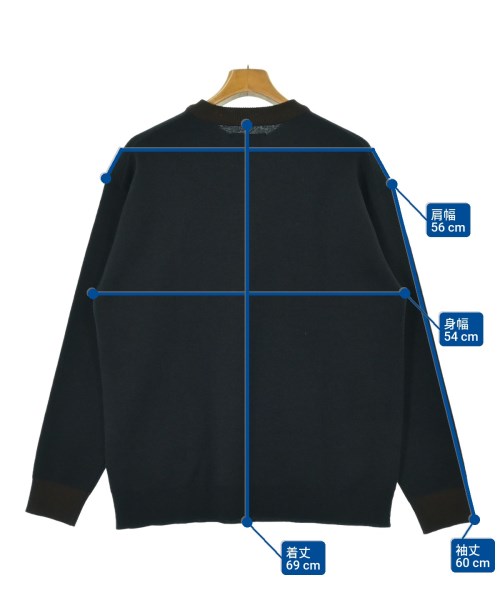 UNITED TOKYO（ユナイテッドトウキョウ）ニット・セーター 紺 サイズ:3(L位) メンズ/2200631295051