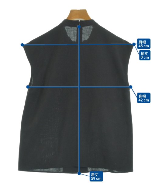 UNITED TOKYO（ユナイテッドトウキョウ）ブラウス 黒 サイズ:0(XS位) レディース/2200643947221