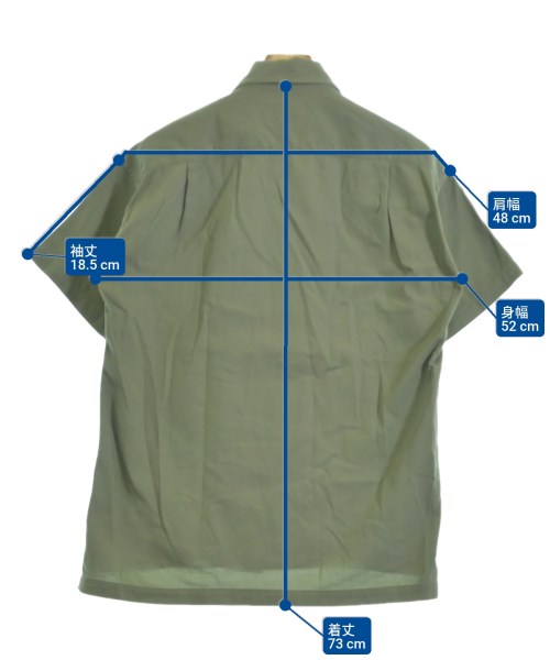 UNITED TOKYO（ユナイテッドトウキョウ）カジュアルシャツ カーキ サイズ:2(M位) メンズ/2200635905093