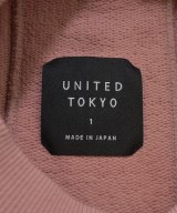 UNITED TOKYO（ユナイテッドトウキョウ）スウェット ピンク サイズ:1(S位) メンズ/2200644869010