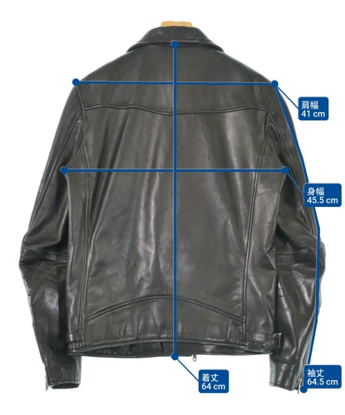 UNITED TOKYO（ユナイテッドトウキョウ）ライダース 黒 サイズ:1(S位) メンズ/2200614562033