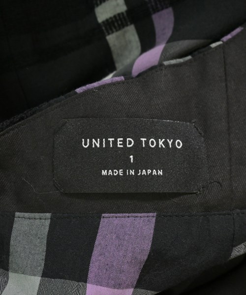 UNITED TOKYO（ユナイテッドトウキョウ）ワンピース 黒 サイズ:1(S位) レディース/2200621460056