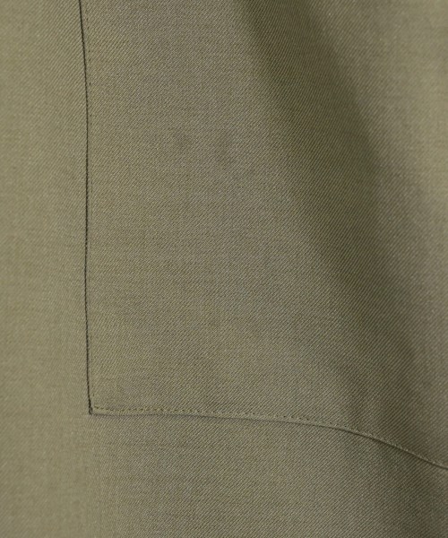 UNITED TOKYO（ユナイテッドトウキョウ）シャツワンピース カーキ サイズ:1(S位) レディース/2200614655018