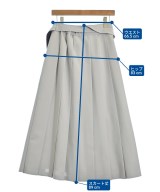 UNITED TOKYO（ユナイテッドトウキョウ）ロング・マキシ丈スカート グレー サイズ:3(L位) レディース/2200614655025