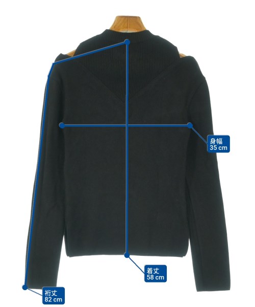 UNITED TOKYO（ユナイテッドトウキョウ）ニット・セーター 黒 サイズ:1(S位) レディース/2200611469021