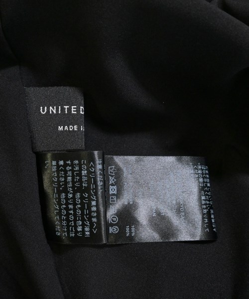 UNITED TOKYO（ユナイテッドトウキョウ）ワンピース 黒 サイズ:F レディース/2200621009026