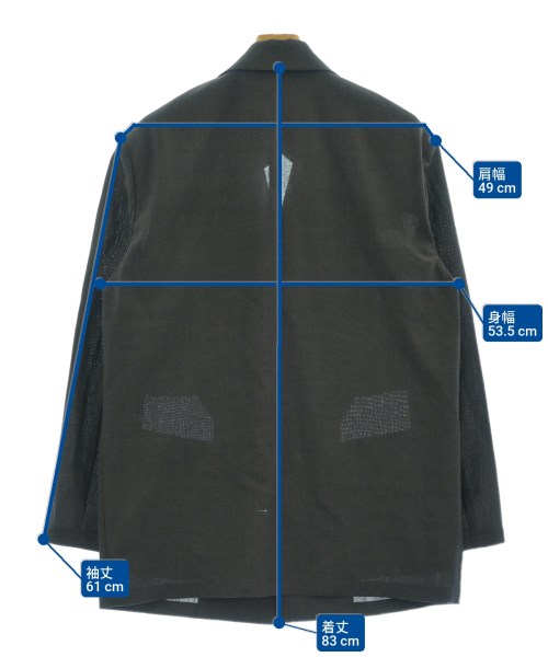 UNITED TOKYO（ユナイテッドトウキョウ）カジュアルジャケット グレー サイズ:2(M位) メンズ/2200623377024