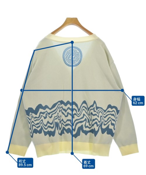 UNITED TOKYO（ユナイテッドトウキョウ）カーディガン 白 サイズ:2(M位) メンズ/2200623403051