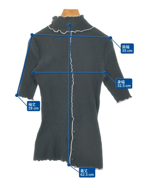 UNITED TOKYO（ユナイテッドトウキョウ）Tシャツ・カットソー 黒 サイズ:0(XS位) レディース/2200624690047