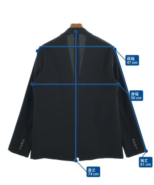 UNITED TOKYO（ユナイテッドトウキョウ）カジュアルジャケット 黒 サイズ:2(M位) メンズ/2200620340151