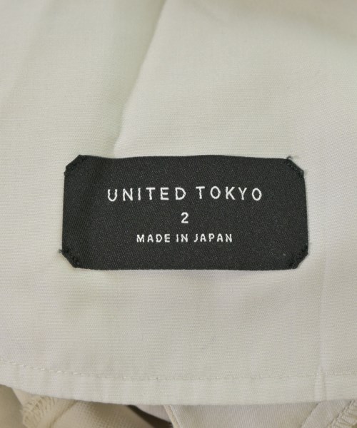 UNITED TOKYO（ユナイテッドトウキョウ）スラックス ベージュ サイズ:2(M位) メンズ/2200620395694